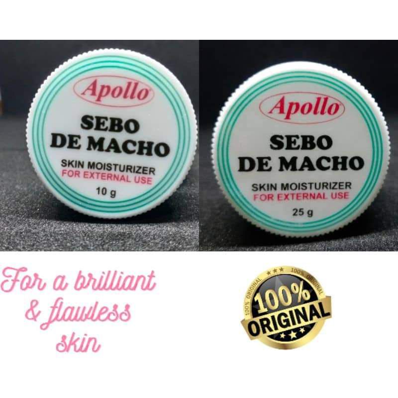 SEBO DE MACHO Apollo 10g & 25g Shopee Philippines