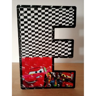 lightning mcqueen cars blue letter standee shopee philippines