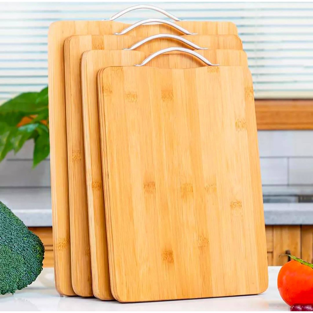 Wooden Chopping Board Wood Cutting Kitchenware Pad | Shopee Philippines