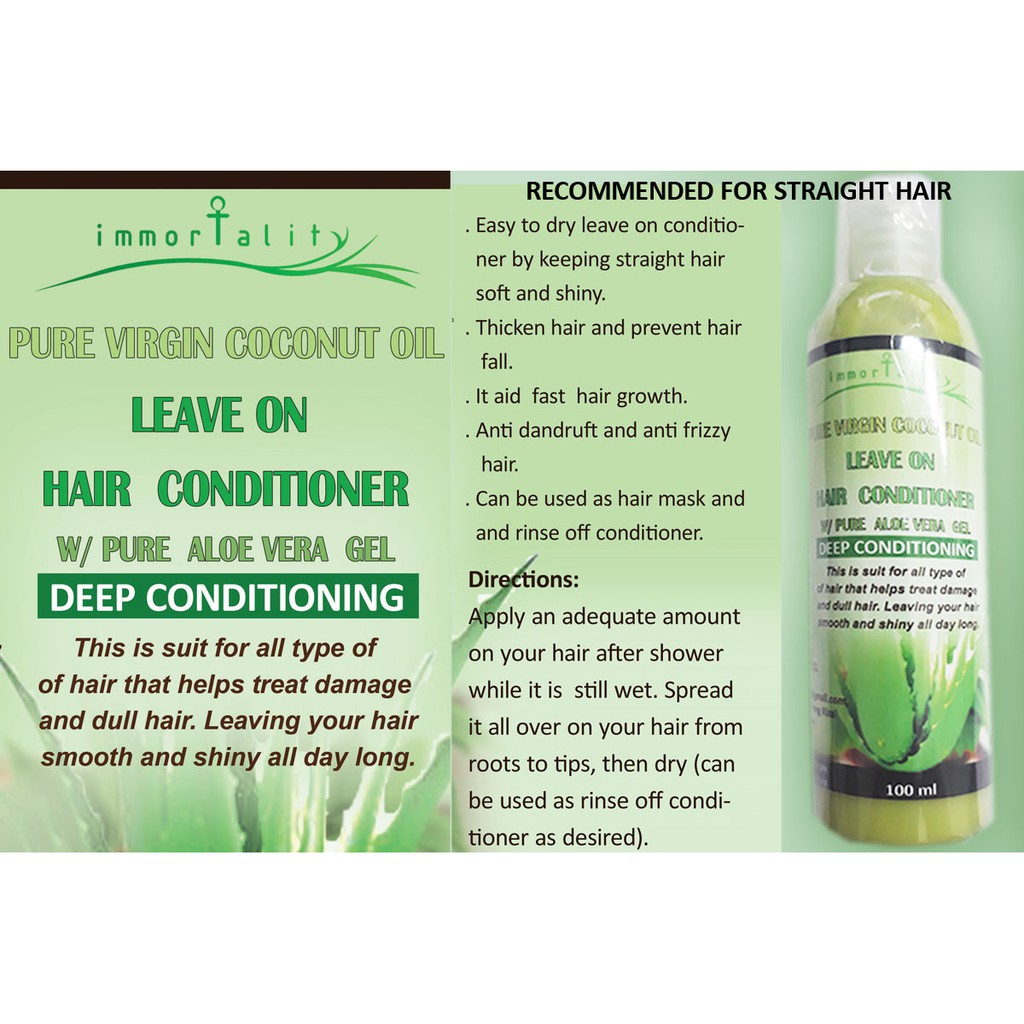 after shower hair conditioner