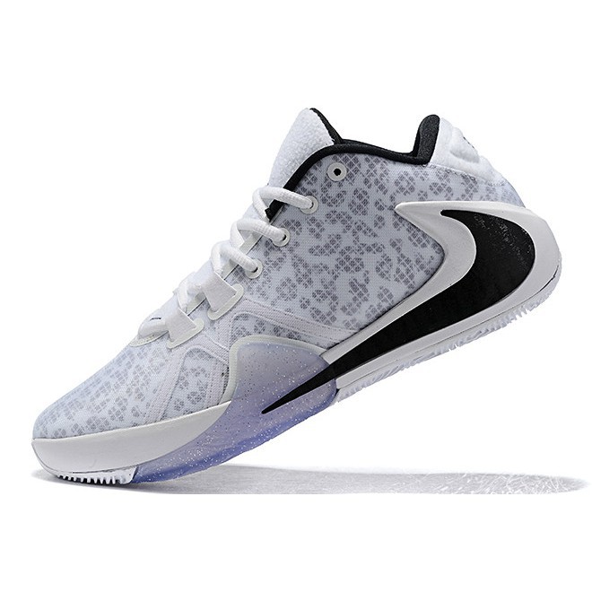 nike zoom freak 1 white black