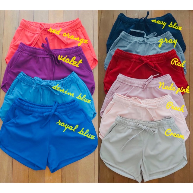 Dolphin Shorts with pockets (Makapal) Shopee Philippines