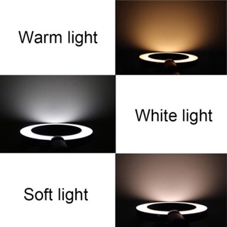 TTC# Usb fill-in light 16cm LED 3 Modes 5500K Dimmable Camera Ring Light Lamp RK15 RingLight #2