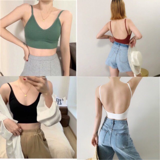 backless bralette