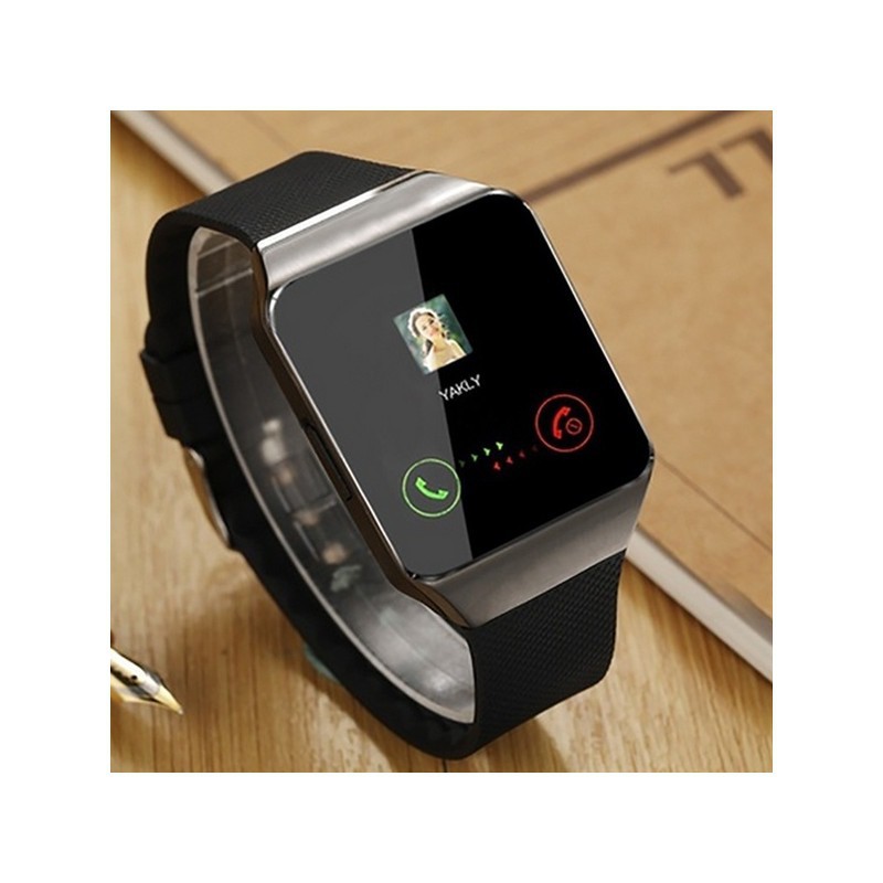 hexin waterproof mobile phone smartphone calls bluetooth bracelet sim card smart watch