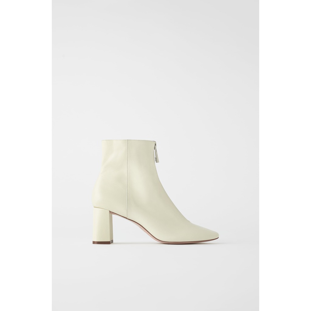 zara high heel ankle boots