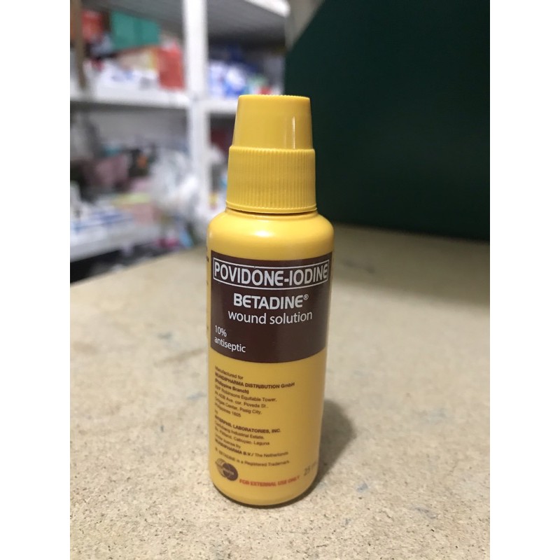 Betadine Wound Solution (25mL or ) | Shopee Philippines
