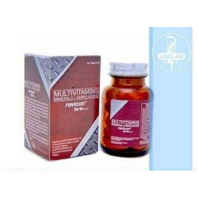 Revicon Forte Tablet 30's Bottle(Authentic) | Shopee Philippines