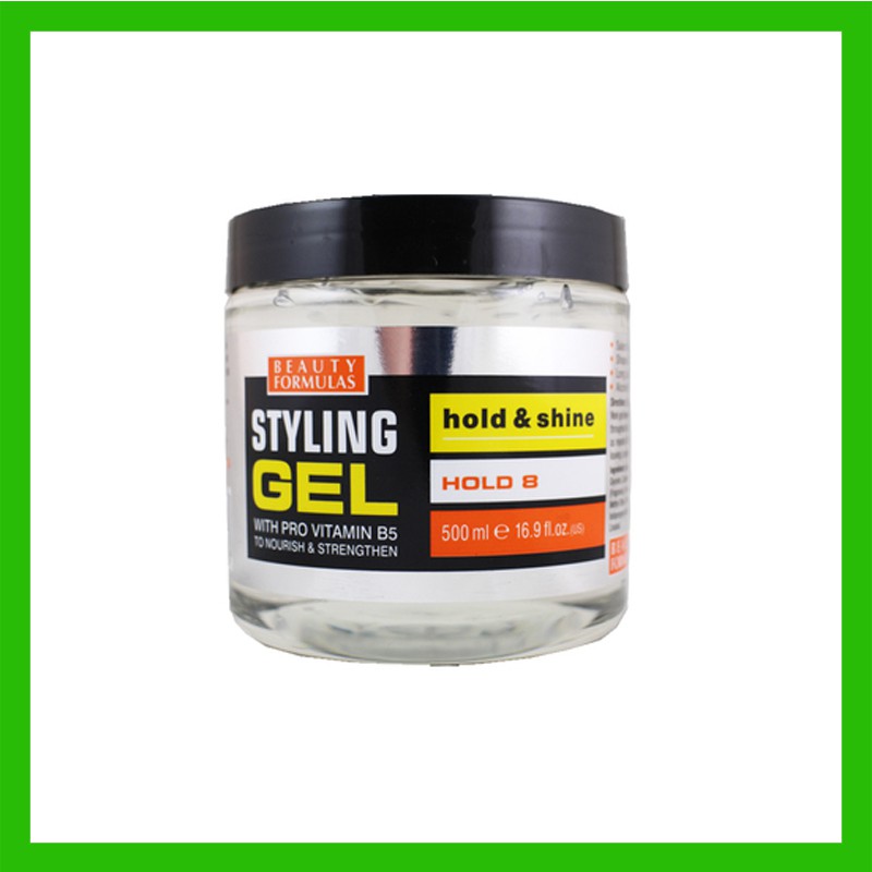 Beauty Formulas Styling Gel Hold & Shine 500ml Shopee Philippines