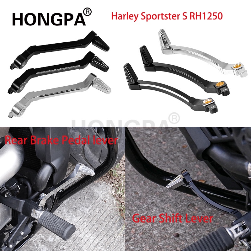 Harley Gear Shift Lever + Rear Brake Pedal lever for Harley Sportster S