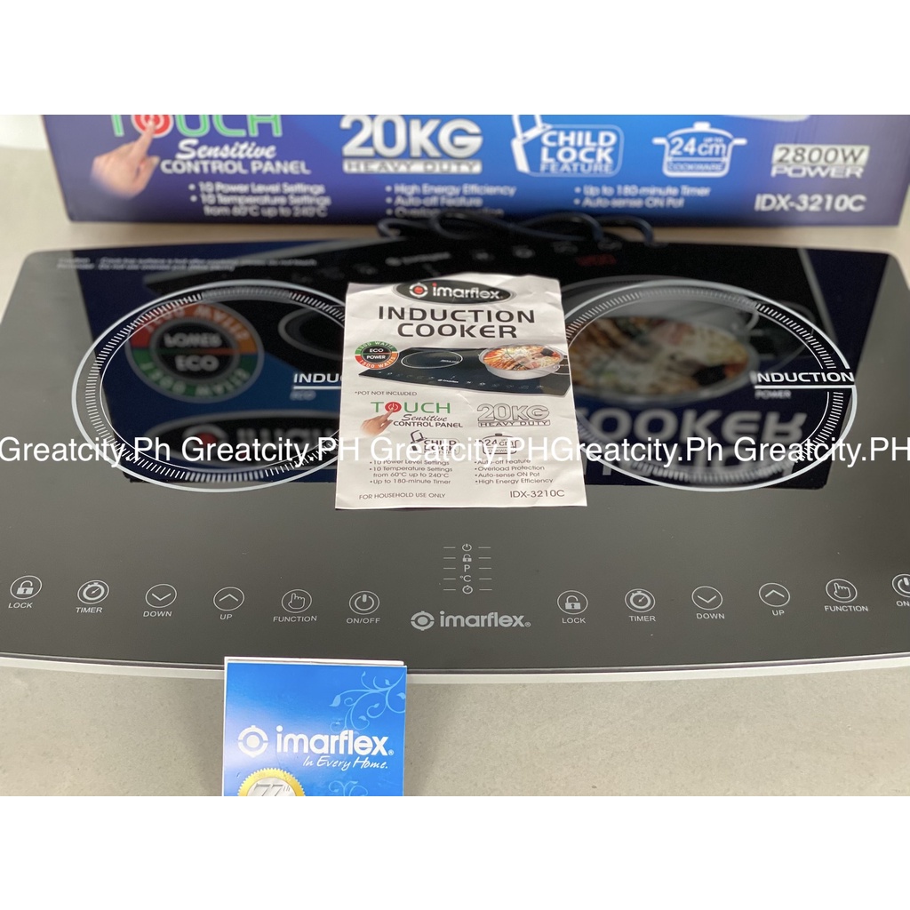 Imarflex Twin Induction Cooker Shopee Philippines