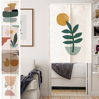 Nordic Art Door Curtain Partition Half-Curtain Small Fresh Kitchen Dust Door Screen Bathroom Occlude #2