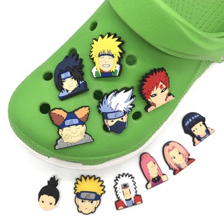 Naruto Design shoes accessories buckle Charms Clogs Pins