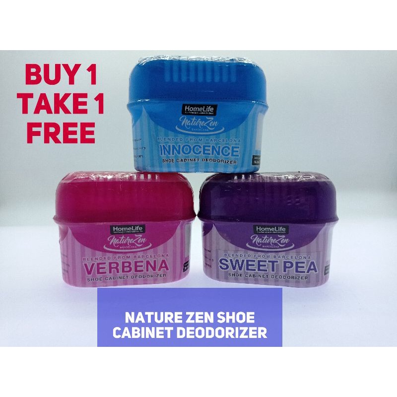 BUY 1 TAKE 1 Nature Zen Shoe Deodorizer 140g Shopee Philippines