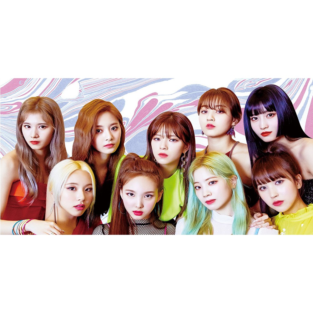 Twice 5d Diy Full Round Drill Diamond Painting K Pop Girls Rhinestone Picture Shopee Philippines