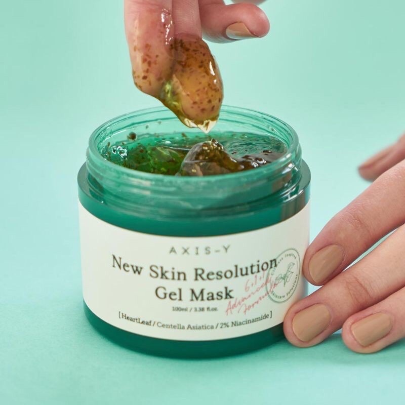 axis-y-axisy-new-skin-resolution-gel-mask-100ml-with-heartleaf-centella