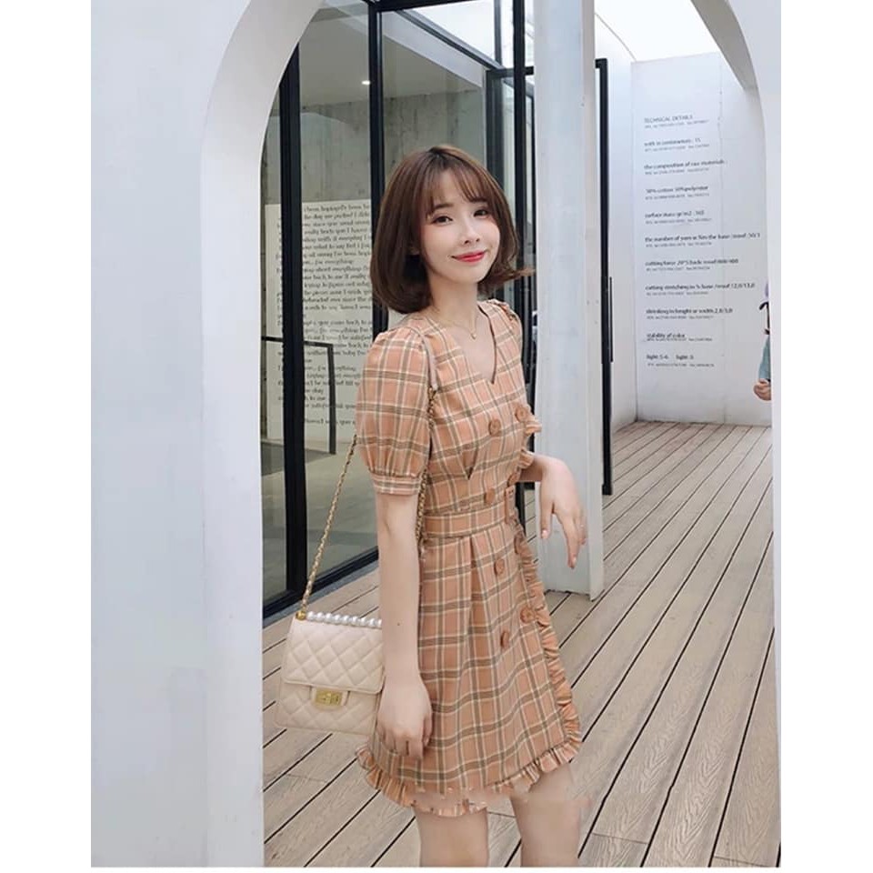 Casual Brown Stripes Belted Dress | Shopee Philippines