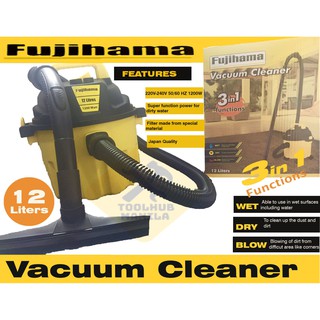 Fujihama Vacuum Cleaner 12l