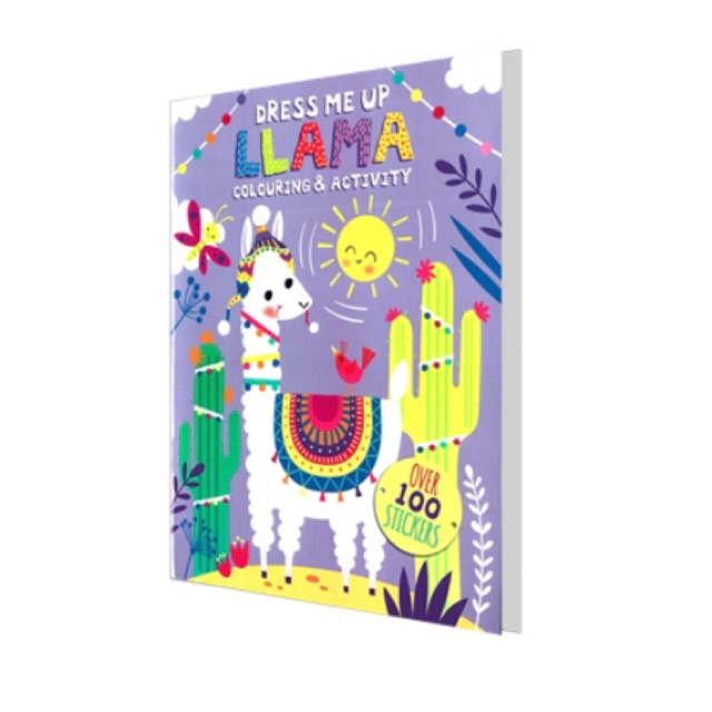 Dress Me Up Llama Activity Book Shopee Philippines