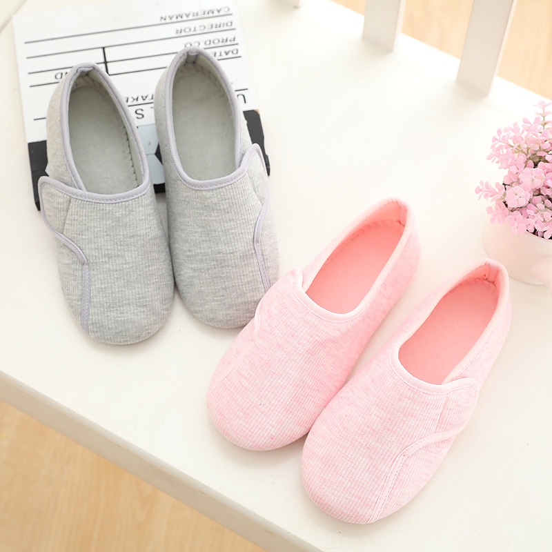 Women Cotton Diabetic Slippers Arthritis Edema Adjustable comfortable House  Shoes Closed Toe | Shopee Philippines