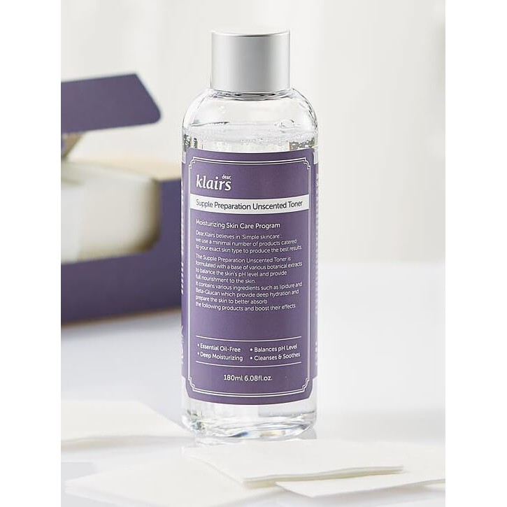 klairs supple preparation toner unscented