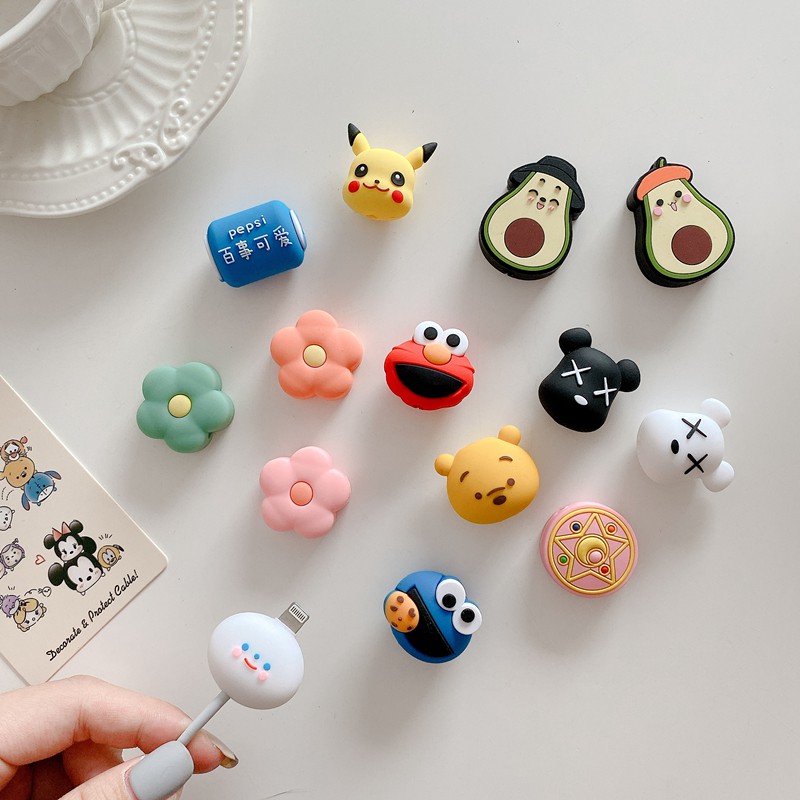 Cute Chompers Cable Bite Animal Cable Protector cartoon cable protector ...