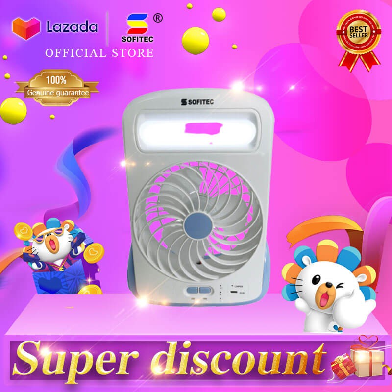 Gvln Box Fan 3 In 1 Electric Fan Flashlight Lamp Portable Desk Fan Electric Fan With Flashlight L Shopee Philippines