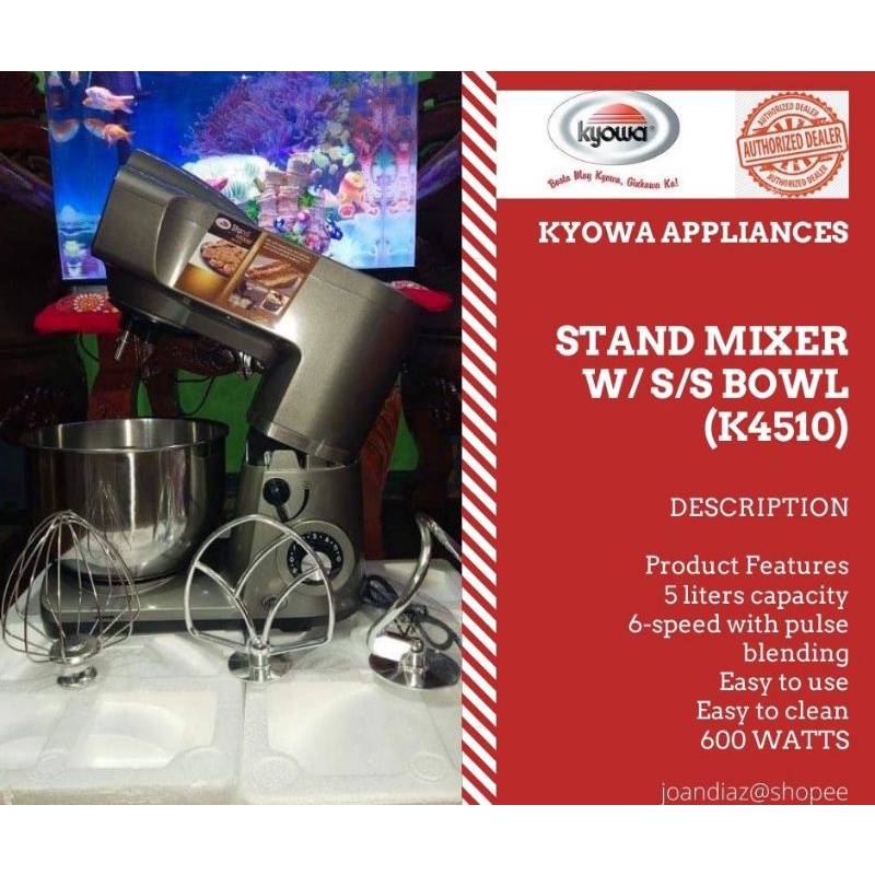 KYOWA STAND MIXER (KW4510) Shopee Philippines