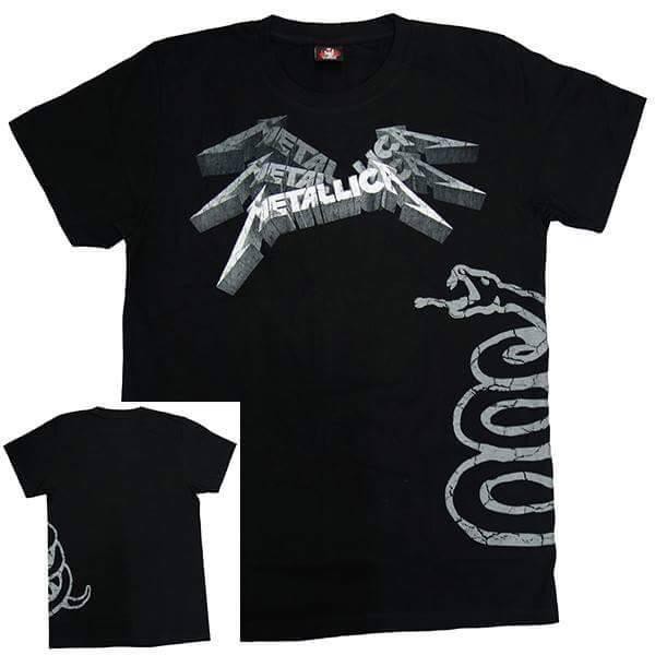 Iconicshirts Bandshirt Metallica Snake Shopee Philippines