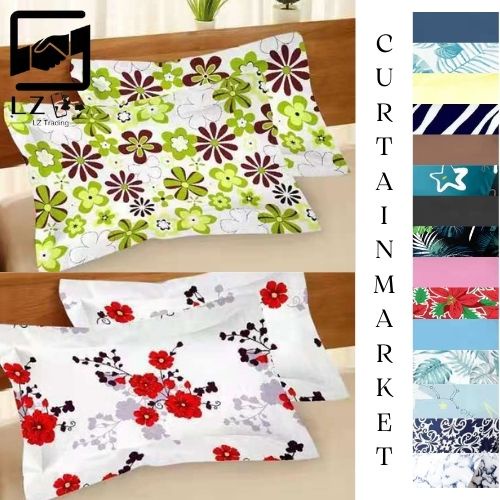 Modern Style Home Decoration 2Pcs Fancy Soft 18*28 Creative Printed Design Pillowcases