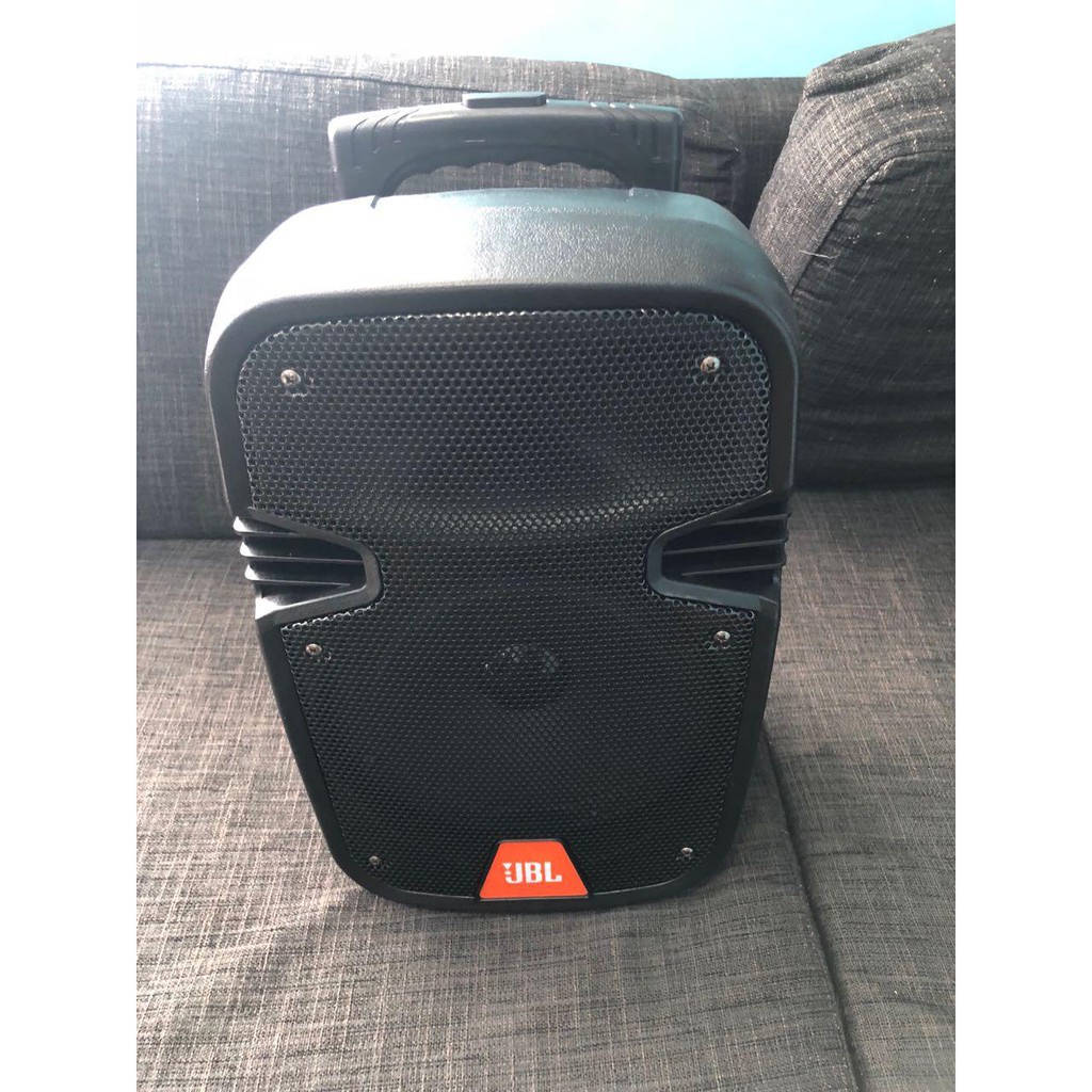 portable speaker with trolley