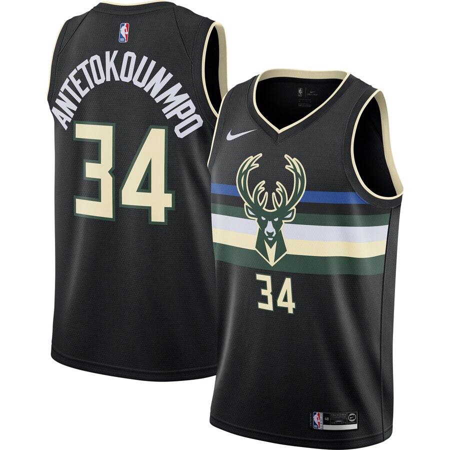 antetokounmpo jersey black