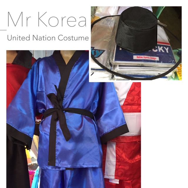 Mr KOREA United Nations Costume/Korea Boy ubicaciondepersonas.cdmx.gob.mx