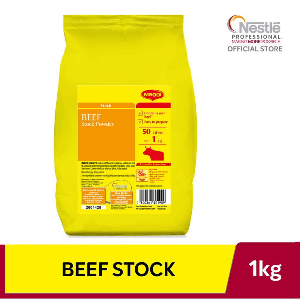 MAGGI Beef Stock 1kg Shopee Philippines