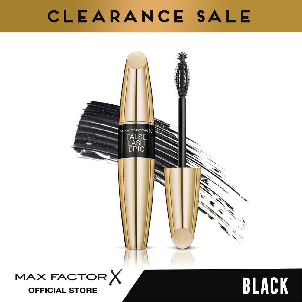 Max Factor False Lash Effect Epic Mascara Wateproof (Black) Shopee