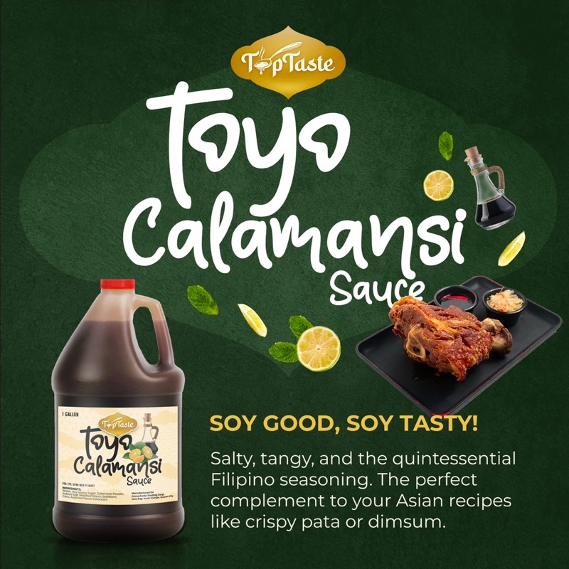 Toyo Calamansi 1 Gallon Top Taste | Shopee Philippines