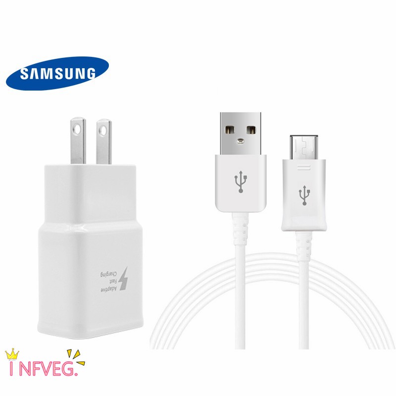 Samsung Galaxy Fast Charger Micro USB Cable Adapter Charging For Samsung  Galaxy J6 J4 Plus J8 J6 J4 2018 A7 2018 S7 6 Note 4 5 Adaptive Quick Charger  Micro USB Charging | Shopee Philippines