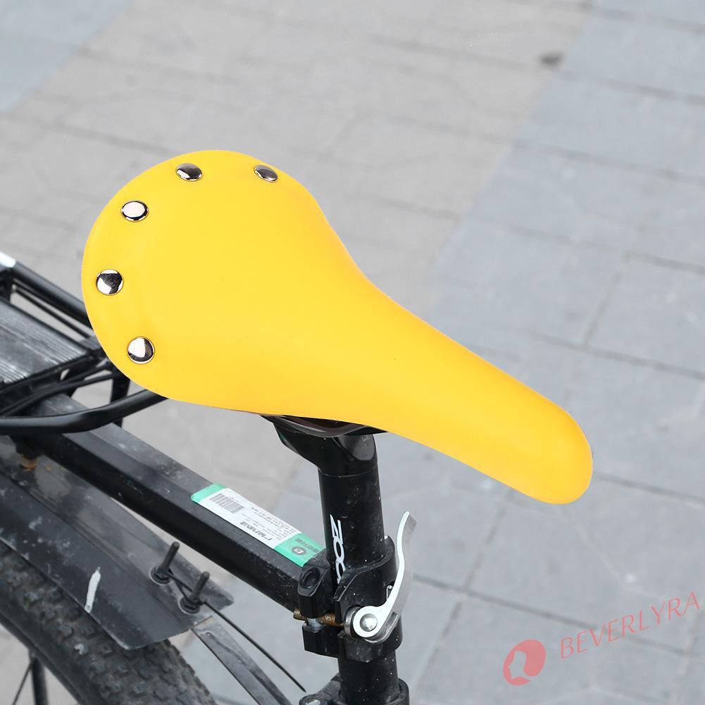 yellow mtb saddle