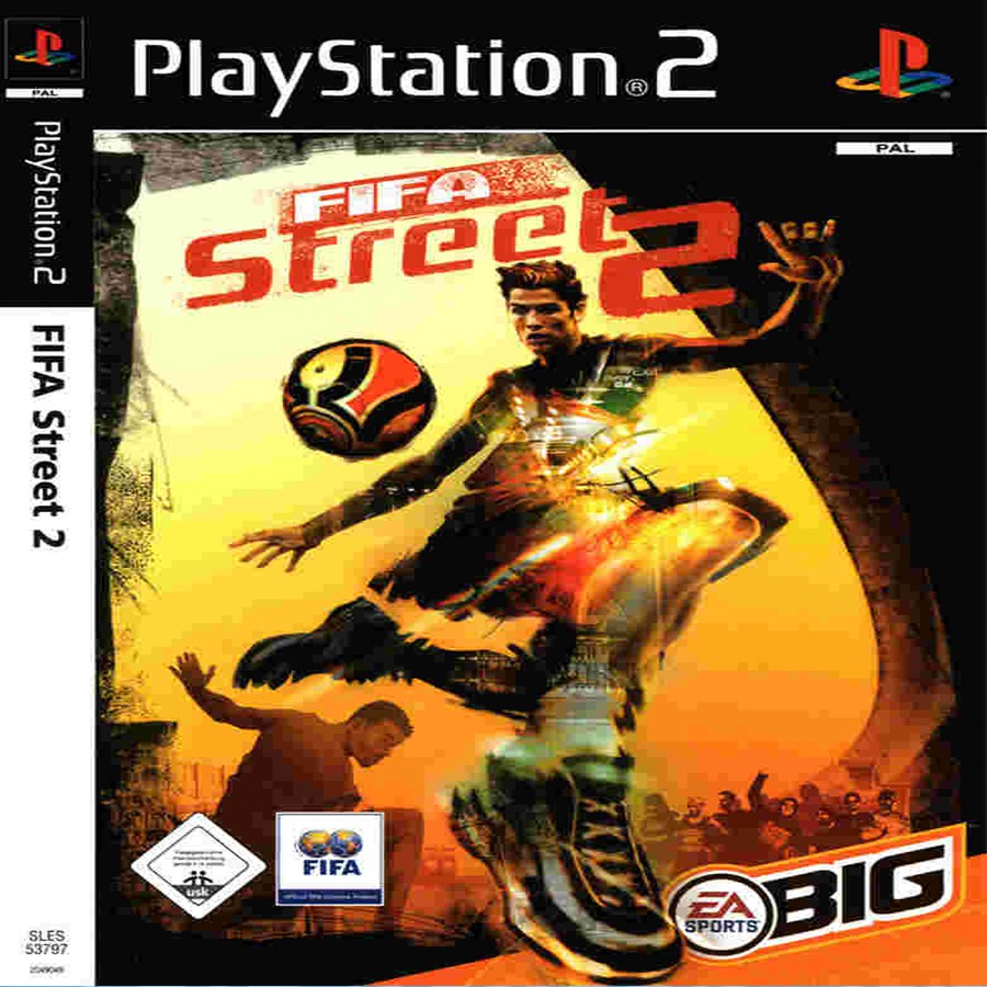 Ps2 FIFA Street 2 Game Disc Shopee Philippines