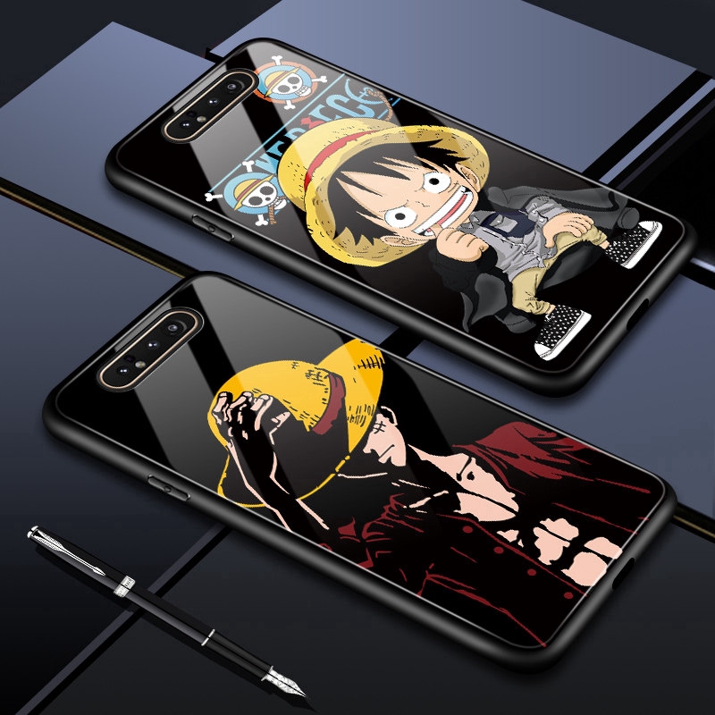 Samsung Galaxy A51 A71 A70 A70s A60 A50 A50s A30s Anime One Piece Luffy Casing Phone Case Cover 8918