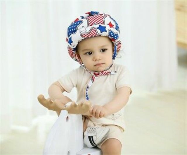 Infant Toddler Safety Helmet Anti-Collision Baby Protective Cap Adjustable Kids Head Protection Hat