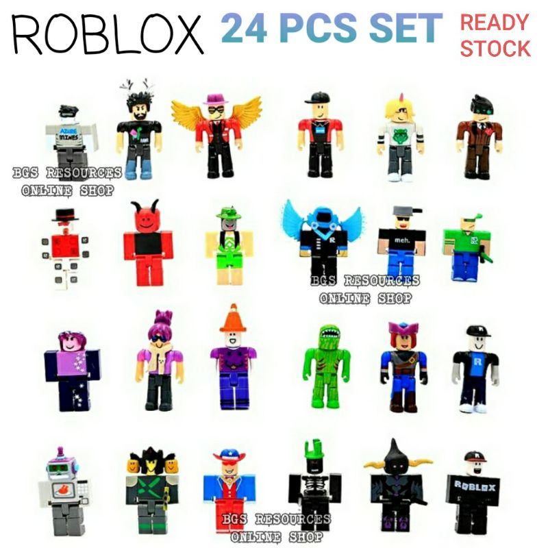 24PCS ROBLOX FIGURES SET ROBLOX SERIES 1 ULTIMATE COLLECTOR SET TOYS ...