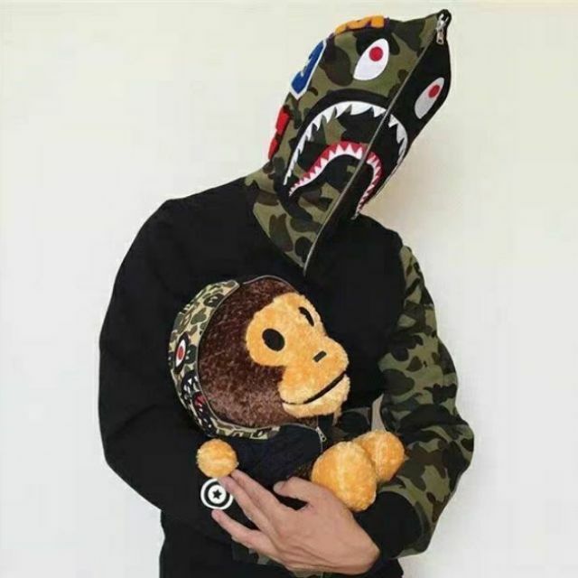 bape shark hoodie jacket