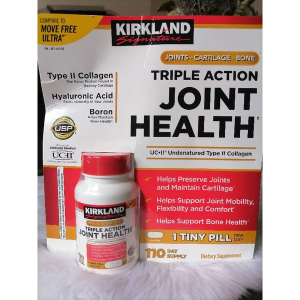 Kirkland Signature Triple Action Joint Health 110 coated tablets