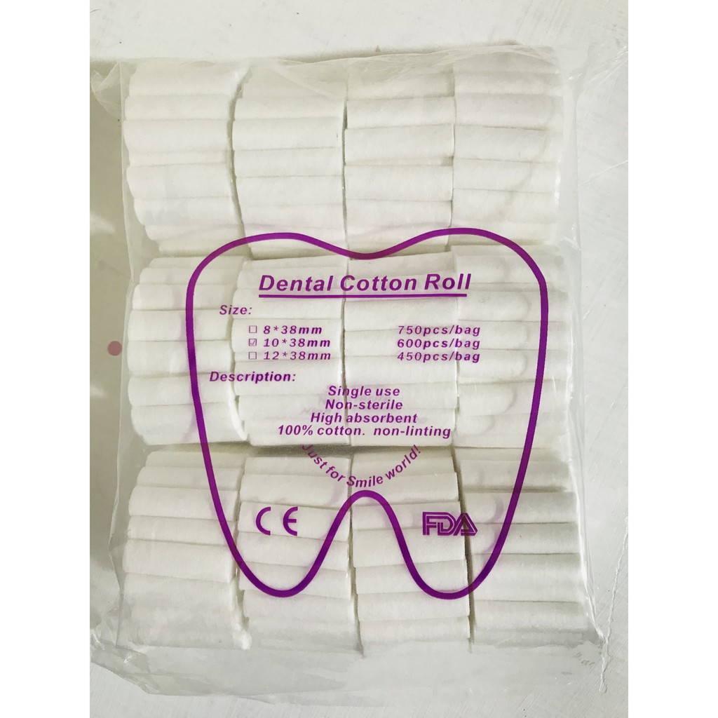 Dental Cotton Rolls Non Sterile Shopee Philippines