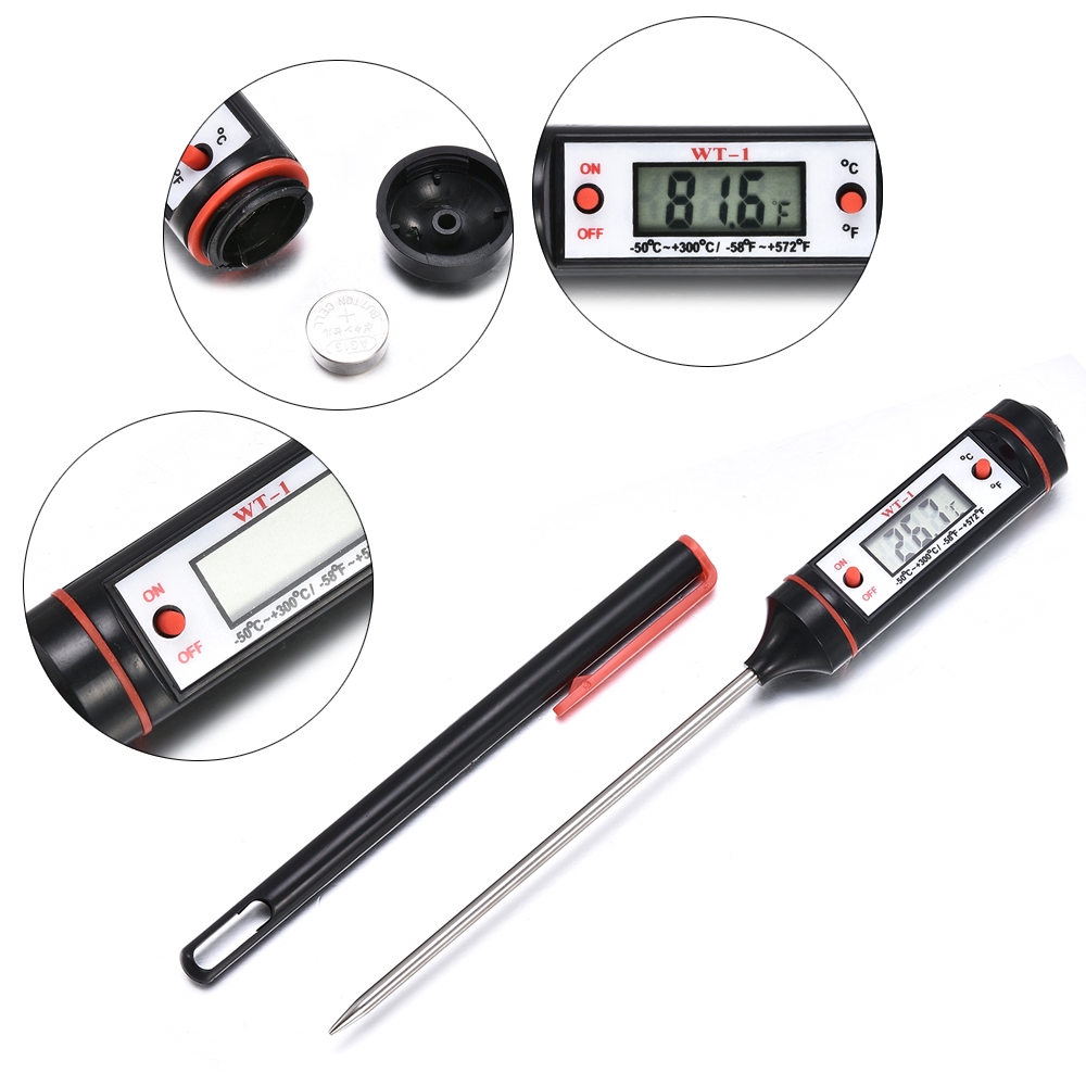 Profession Kitchen Digital Probe Thermometer Food Temperature Sensor