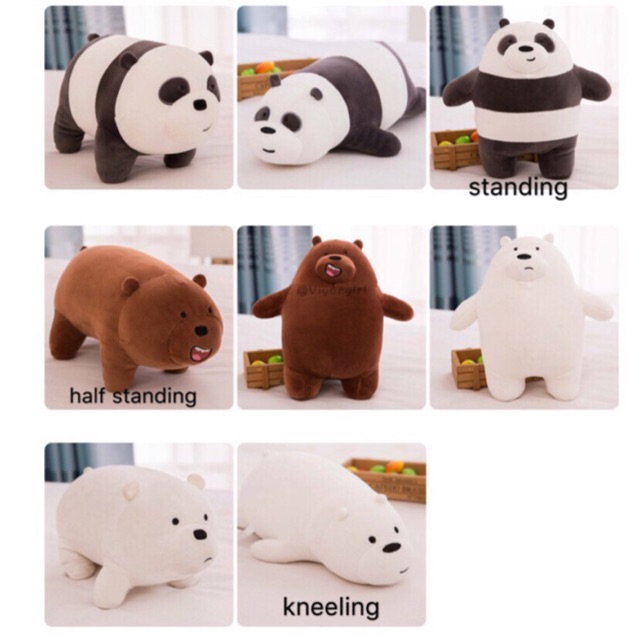 panda stuff toy shopee