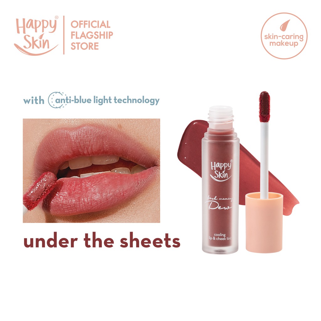 Happy Skin Dew Cooling Lip & Cheek Tint in Under the Sheets Shopee