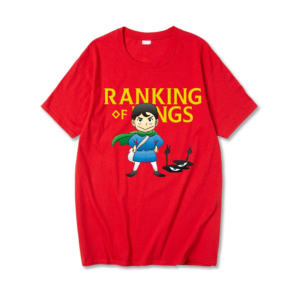 Japanese Anime Ranking of Kings Kawaii Cartoon Kage Bojji Shirt Osama Ranking Tshirts Short Sleeve T Shirts Summer Tees