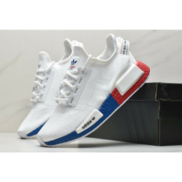 nmd r1 v2 white lush red